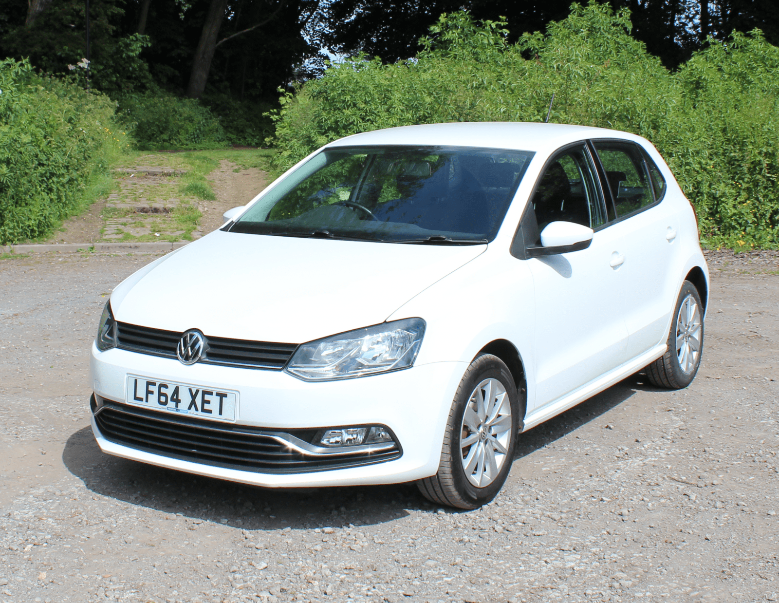 Volkswagen polo white