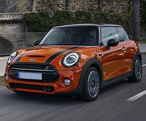 orange Mini Cooper S