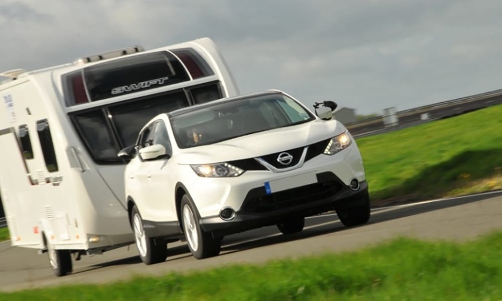 nissan qashqai best cars for towing 2019