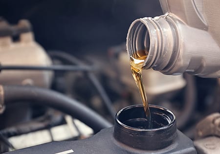 change your car's oil uk