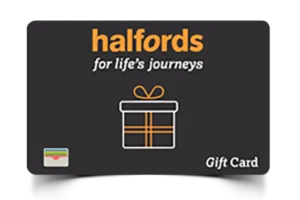 Halfords gift card