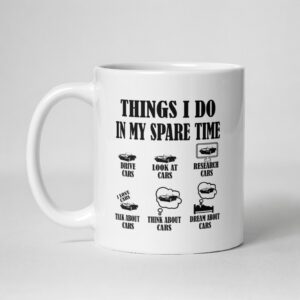 car obsessed mug