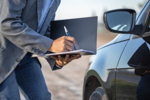 man checking if car already has finance against it