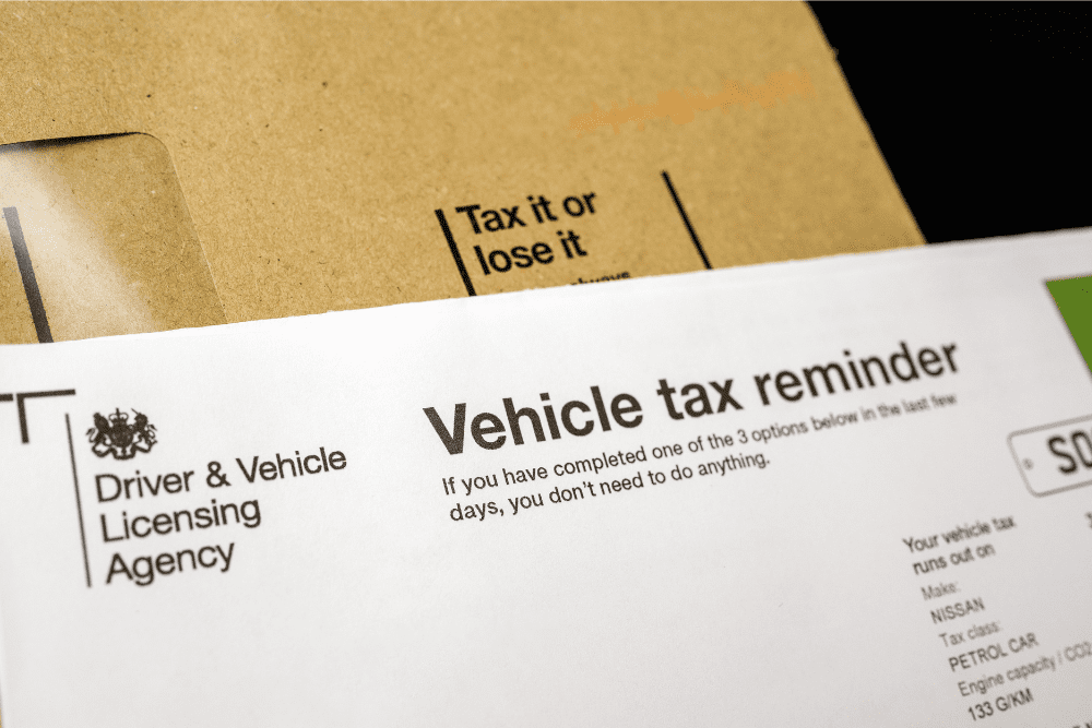 How much is car tax UK?